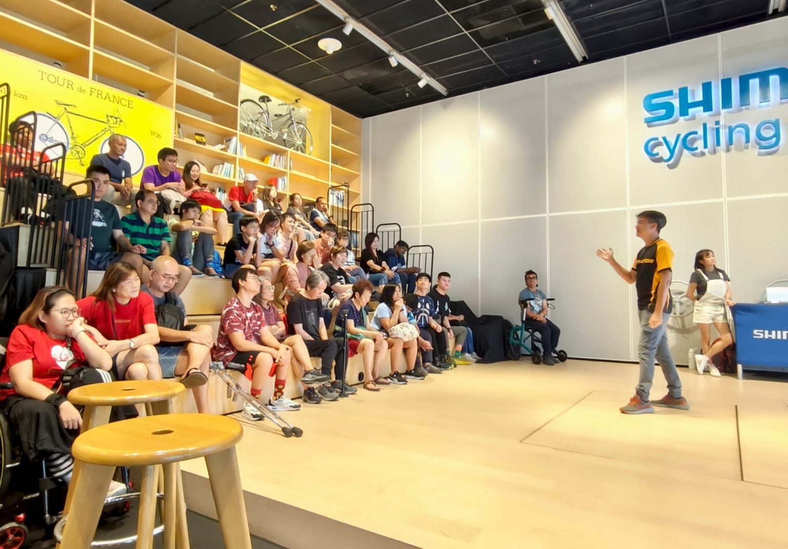 PCFS Safe Cycling Workshop at Shimano Cycling World