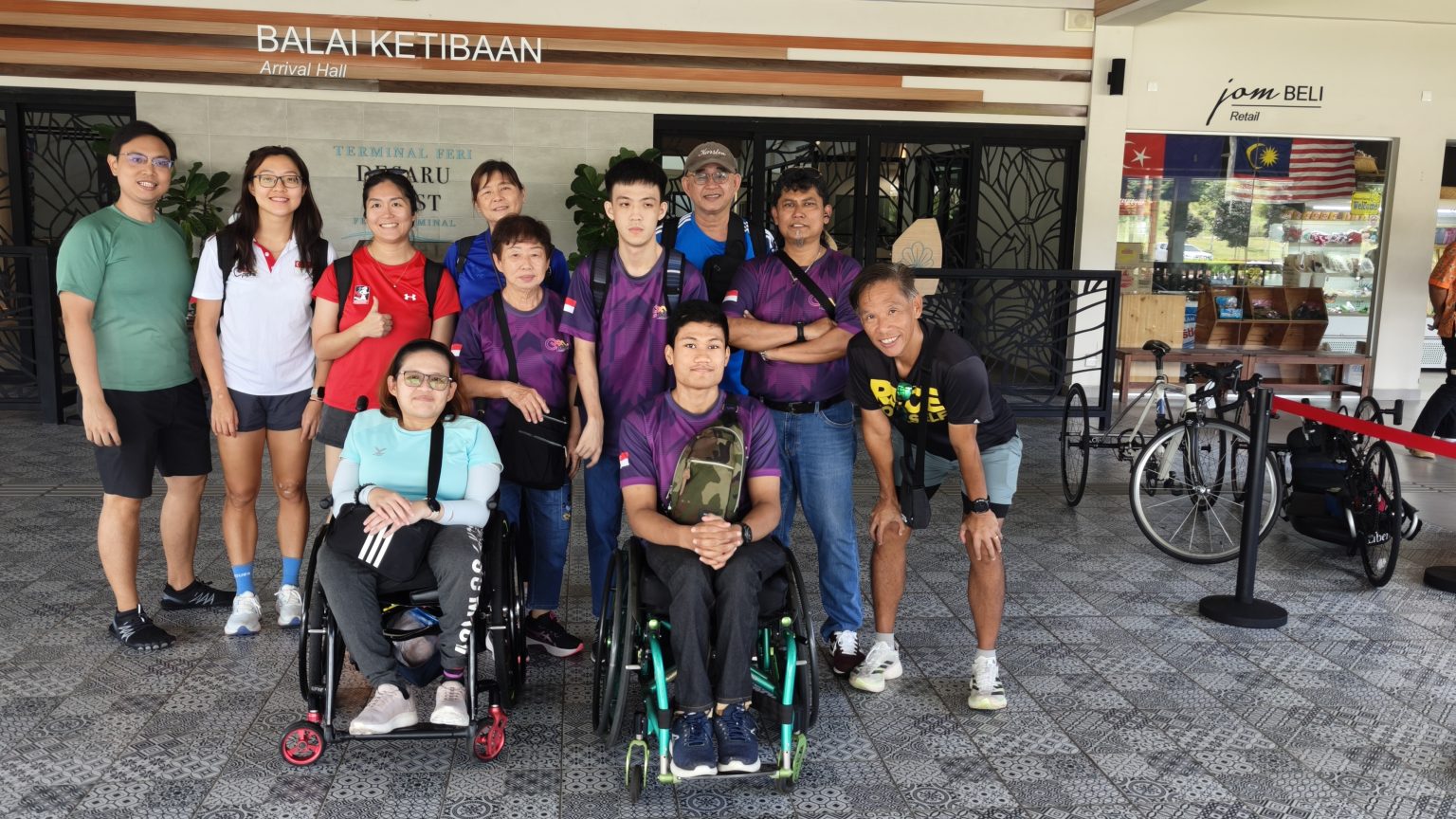 PCFS athletes and coaches attended a training camp in Desaru