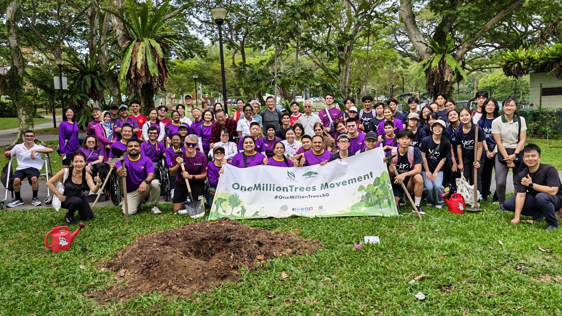 Tree Planting with NParks