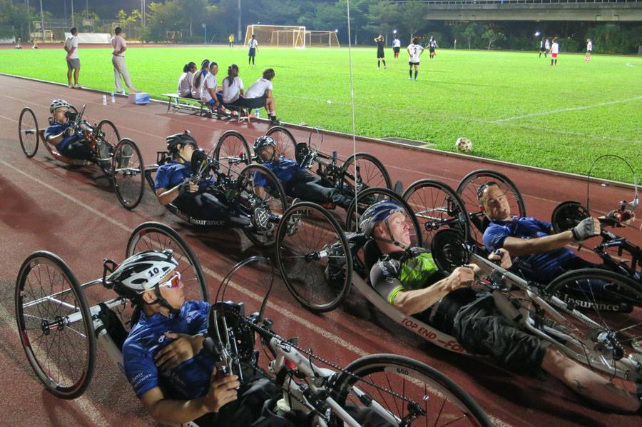 Special training with Irish Paralympian Mark Rohan