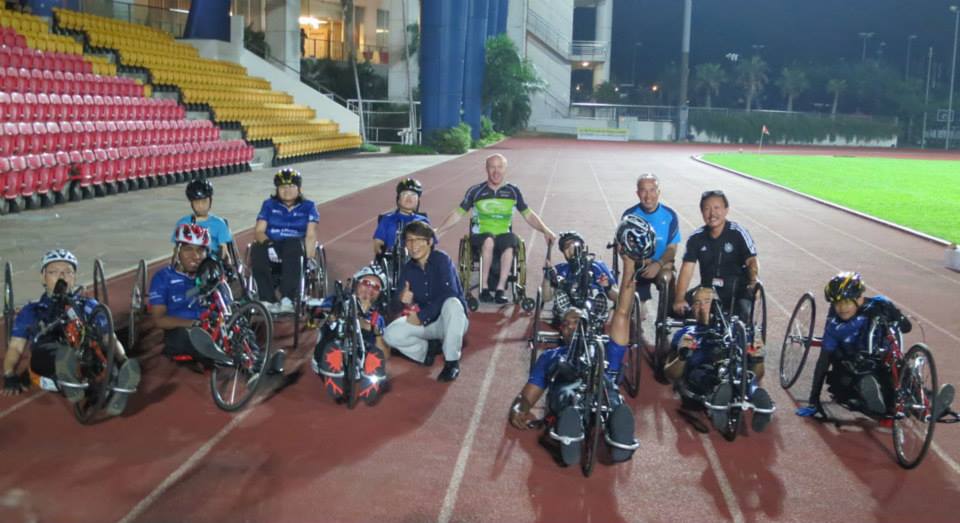 Special training with Irish Paralympian Mark Rohan