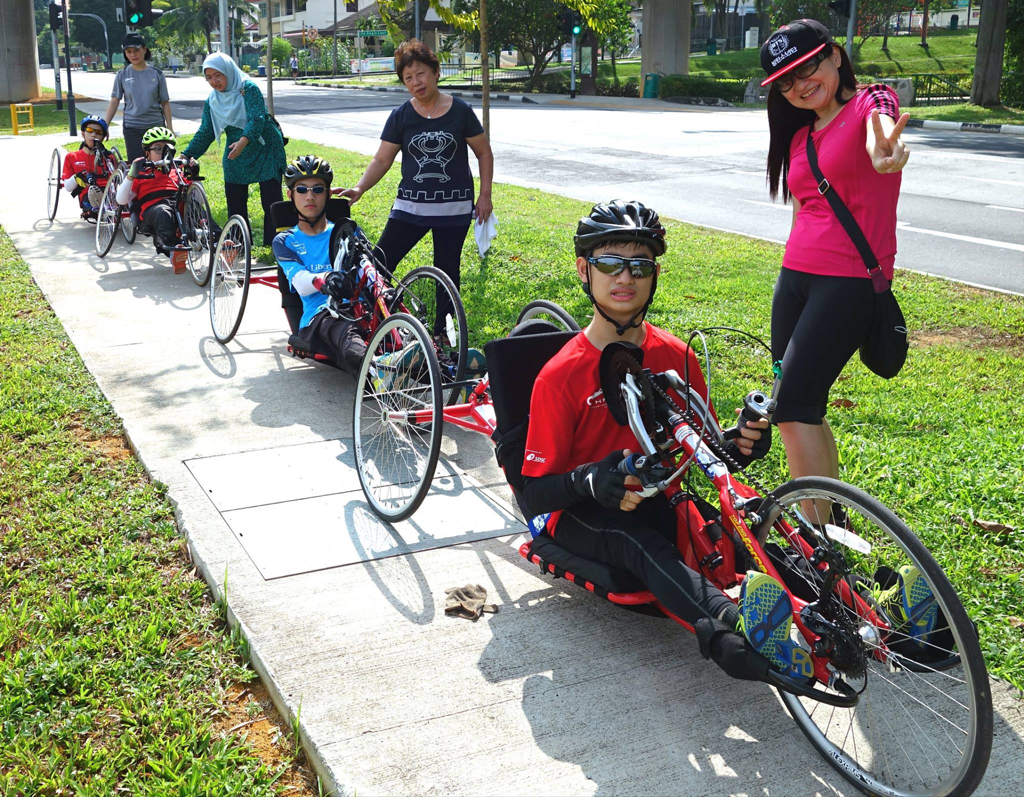 Adventure ride outside ITE East