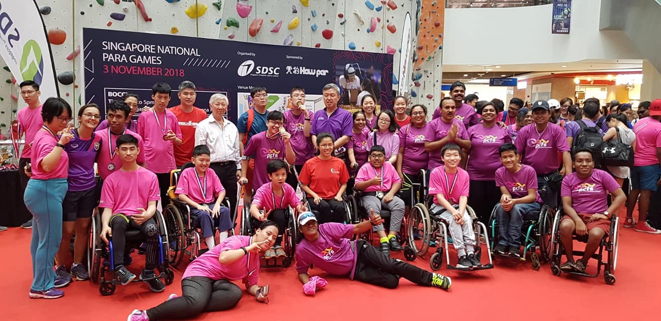Singapore National Para Games @ 100Plus Promenade