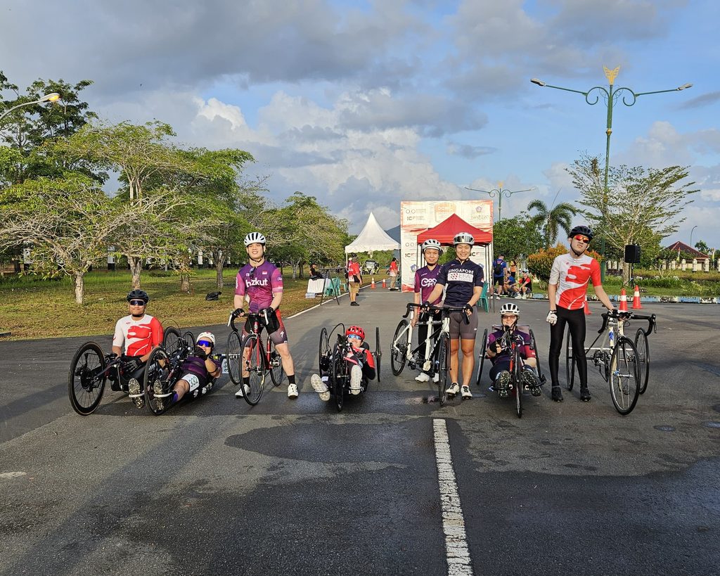 Bintan Bound PCFS Athlete Pre Race Group Photo