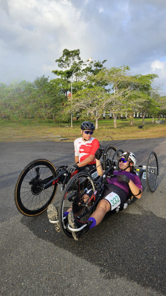 Handcycle Athletes Amsyar & Kenneth