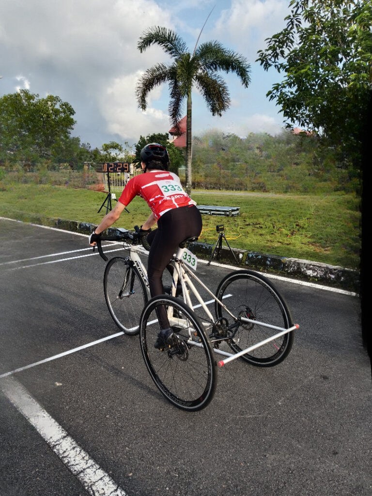 Tricycle Athlete - Sebastian Adrian Tan Yan Zhi