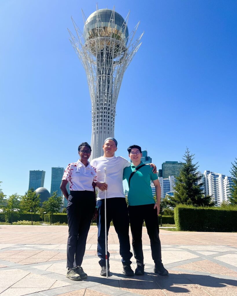 National Classifier Yvette & Chedsada with Kazakhstan Rep